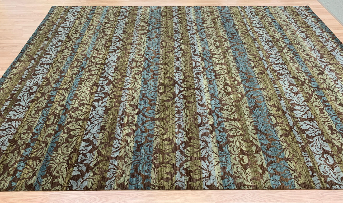 Hand-Knotted Wool Jaipur Le Reve Rug (8'10"x12')