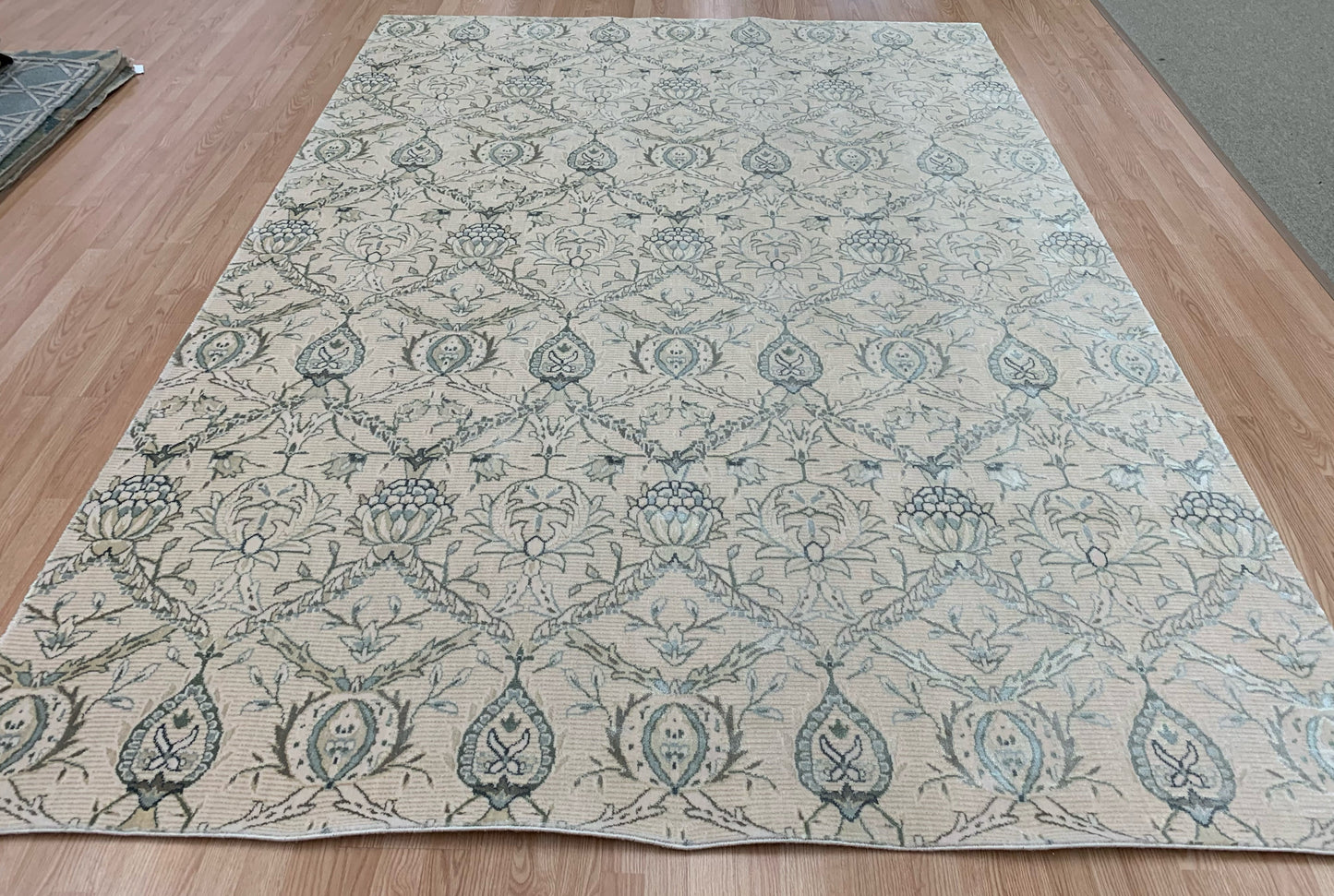 Machine Woven Wool & Art Silk Nourison Luminance LUM7 Rug (7'7"x10'6")