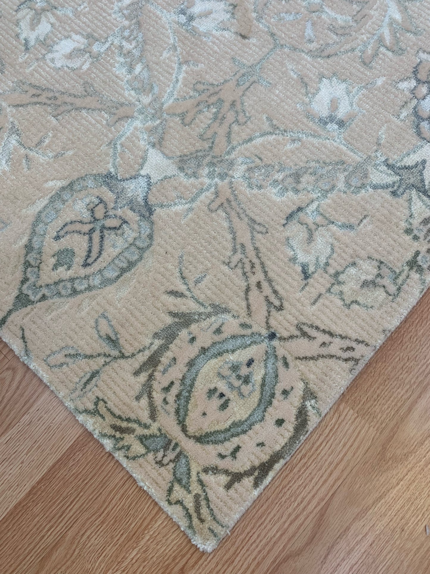 Machine Woven Wool & Art Silk Nourison Luminance LUM7 Rug (7'7"x10'6")
