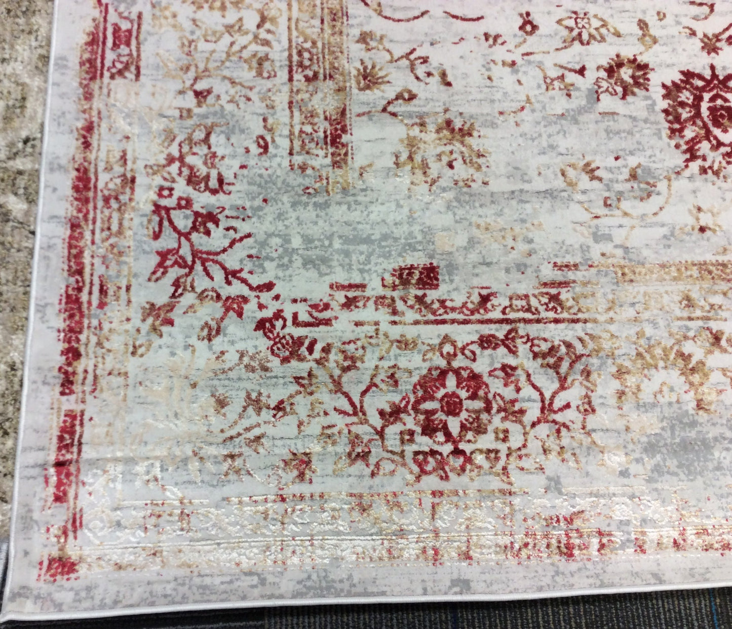 Machine Woven Polypropylene KAS Fire Vintage Rug (5'3"x7'7")