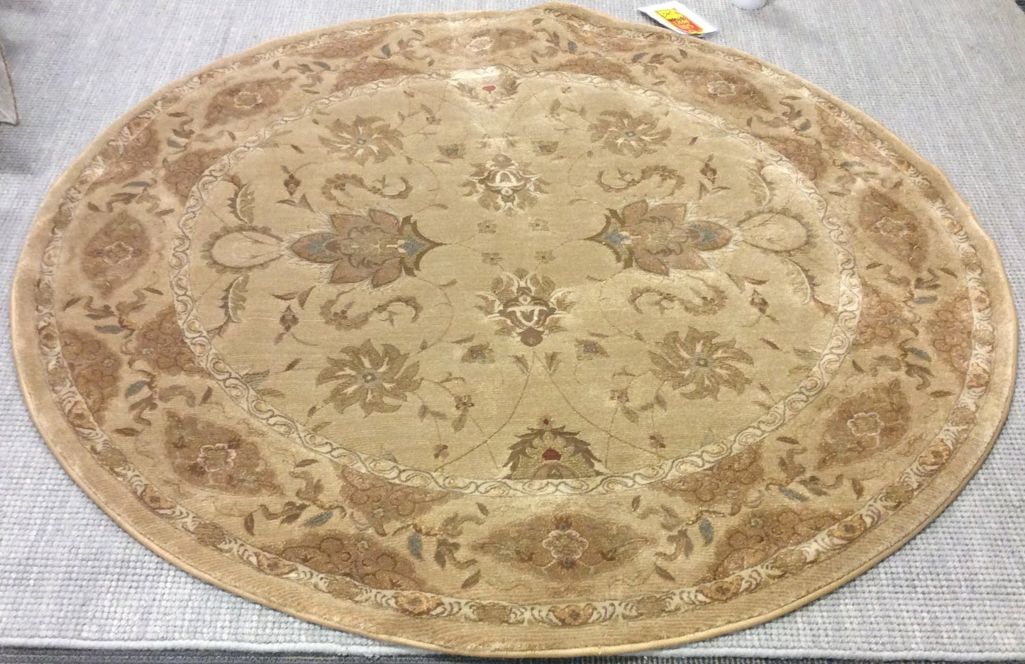 Machine Woven Polypropylene Dalyn Imperial Champagne Round Rug (5'3"Rd)