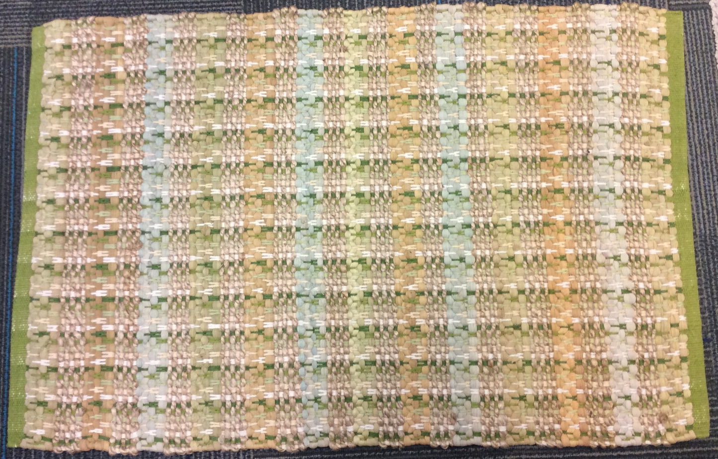 Hand Woven Cotton Multi Flatweave Rug (2'x3')