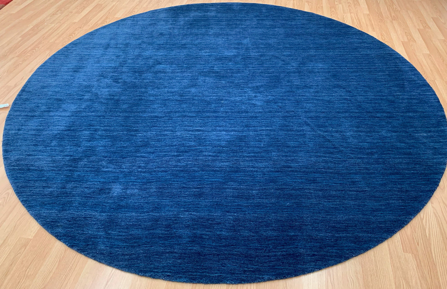 Hand Tufted Wool Indigo Round Rug (10'Rd)